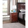 NicBex Nightstand with Drawer and Door Modern End Table with Large Storage Space for Bedroom,Living Room - 2 of 4