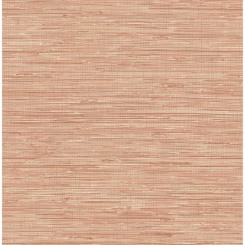 Brewster Tibetan Grasscloth Spice Peel And Stick Wallpaper : Target