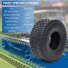 2PCS 20x8.00-8 Lawn & Garden Mower Tires, 20x8-8 4PR Tractor Turf Tire,  Tubeless, 5mm Tread Depth, 950 LBS Loading Capacity - 2 of 4