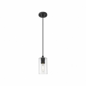 Crown Point - 1 Light Cord Pendant In Industrial Style-8.38 Inches Tall and 3.88 Inches Wide - 1 of 1