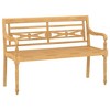 vidaXL Garden Lounge Set Teak - Brown 4-Piece - 3 of 4