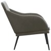 vidaXL Bench Dark Gray 43.3 in.x29.9 in.x31.5 in. Velvet - 4 of 4