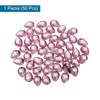 Unique Bargains Flat Back Acrylic Teardrop Rhinestone Embellishments 50 Pcs - 3 of 4