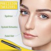 LOVELAY CREATIONS 24-Pack Steel Slanted Tweezers - 4 of 4