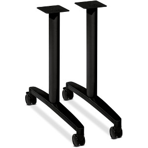 HON Huddle T-Leg Table Base, 2-Pack - 1 of 2