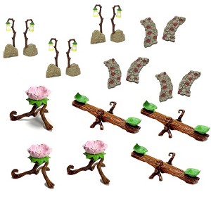 Flower Fairies Mixed Case Medium Accessories for Garden, Bulk (Pack of 12) - 1 of 4