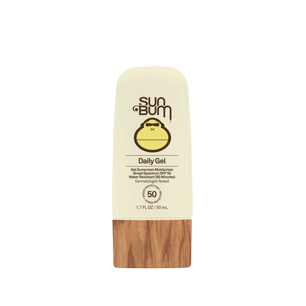 Photos - Sun Skin Care Sun Bum Daily Face Gel Sunscreen - SPF 50 - 1.7 fl oz