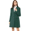 INSPIRE CHIC Women's Notched Lapel Single Breasted Outwear Fall coat - 3 of 4