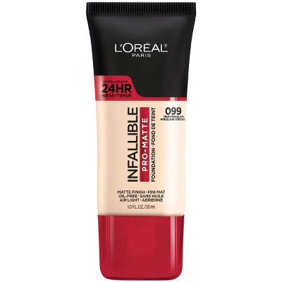 L'Oreal Paris Infallible Pro-Matte Foundation Normal/Oily Skin - 1 fl oz