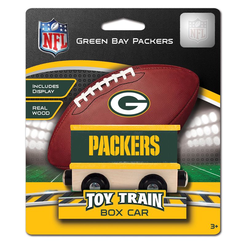 MasterPieces Wood Train Box Car - NFL Green Bay Packers, 3 of 6