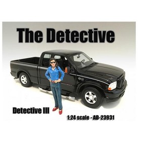"The Detective #3" Figure For 1:24 Scale Models by American Diorama - 1 of 3
