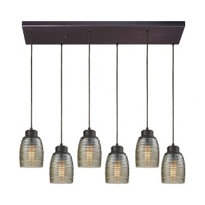 Elk Home Muncie 6 - Light Pendant in  Oil Rubbed Bronze - 1 of 1