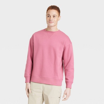 Men's Cotton Fleece Crewneck Sweatshirt - All in Motion™