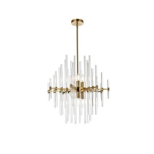 Elegant Lighting Sienna 6 - Light Pendant in  Gold - 1 of 4