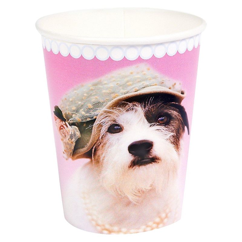8ct Rachael Hale Glamour Dogs Paper Cup, 1 of 2