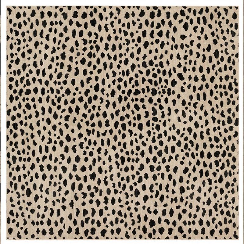 Daffodil Leopard Print Woven Rug - Threshold™, 1 of 19