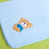 Slickblue Embroidered Coral Fleece Throw Blanket for Kids - Soft & Cozy, 29.5" x 39.4", Multiple Design & Color Options - 3 of 3