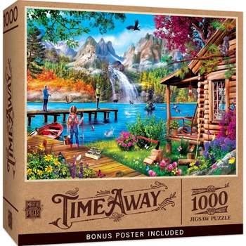 MasterPieces 1000 Piece Puzzle - Fishing the Highlands - 19.25 x26.75, 1000  pc, 19.25x26.75 - Kroger