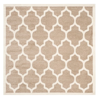 Clichy Rug 5'X5' - Wheat/Beige - Safavieh