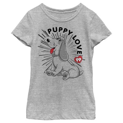 Junior's Pound Puppies Grateful for Puppies T-Shirt - Black - X Large