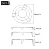 Unique Bargains Stainless Steel Round Cooking Rack for Roasting Baking 3 Pcs - 2 of 4