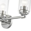 Livex Lighting Whittier 3 - Light Vanity in  Polished Chrome - 3 of 4