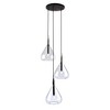 Artcraft Lighting Conic 3 - Light Pendant in  Black - 2 of 4
