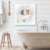 Courtside Market Bathtime Puppies II 16x16 Gallery-Wrapped Canvas - 2 of 4