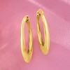 Ross-Simons Italian 14kt Yellow Gold Graduated Hoop Earrings - 4 of 4