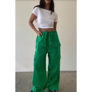 Women's Maeve Multi Pocket Cargo Pant - Et Clet L - 1 of 2