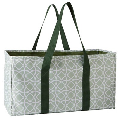 The Lakeside Collection Spring Multifunctional Totes - Green Mosaic
