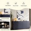 Stylish Modern  Kitchen Storage Cabinet with 4 Doors, Adjustable Shelf Sideboard Buffet Cabinet for Dining Room Living Room-The Pop Home - 3 of 4
