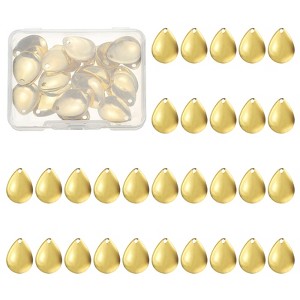 Unique Bargains Metal Curved Fishing Spinner Baits with Plastic Storage Box 40 Pcs - 1 of 4
