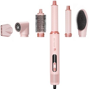Dryhsip 6-in-1 High-Speed Hot Air Hair Styler with Digital Temperature Display,Ionic Technology,3 Heat/Cool Settings,Fast Drying Lightweight - 1 of 4