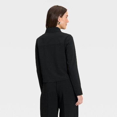 Women’s Plain Weave Shirt Jacket – A New Day