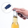 Unique Bargains Stainless Steel Portable Beer Soda Bottle Opener with Leather Handle for Bar Party - 3 of 4