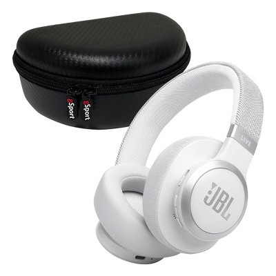 JBL LIVE 770NC Wireless Over Ear Noise Cancelling Headphone Bundle with gSport Case