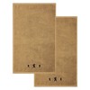 Black Prim Stars Tan Hand Towel Set of 2 16x26 VHC Brand - 3 of 4