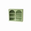 Bella Depot 27.56" Modern Glass Doors Wall Cabinet with Two Doors Featuring Three-tier Storage for Entryway Living Room Bathroom Dining Room - 4 of 4