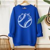 Simply Sage Market Women's Graphic Sweatshirt Game Day Baseball - 3 of 3