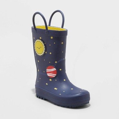 Toddler Boys' Pull-On Rain Boots - Cat & Jack™