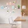 Unique Bargains Bathroom Bedroom Kitchen Acrylic Floating Shelves for Wall-mounted - 4 of 4