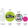 Big Dot of Happiness Set the Pace - Running - Track Party Giant Circle Confetti - Cross Country or Marathon Party Décor - Large Confetti 27 Count - 3 of 4