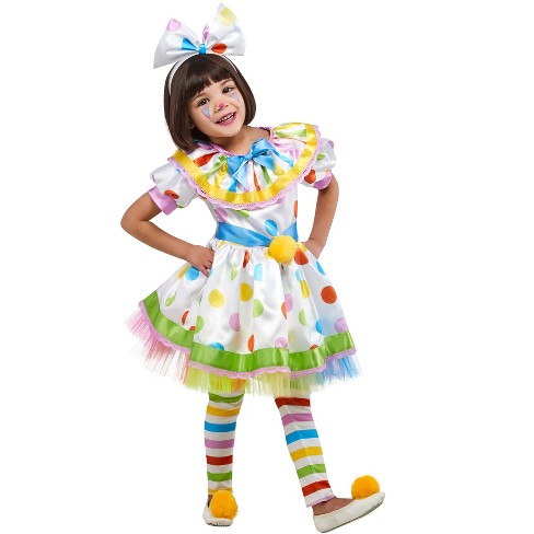 Rubies Polka Dot Little Clown Toddler Girls Costume : Target