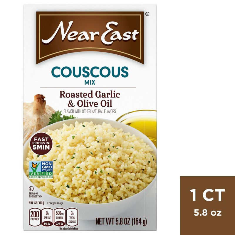 Near East Mix Roasted Garlic &#38; Olive Oil Couscous - 5.8oz, 1 of 6