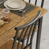 homfan Dining Table Set for 4, Kitchen Table and 4 Chairs with Wine Rack, Dining Room Table Set, Rectangular Kitchen Table Set for Small Space - 2 of 4