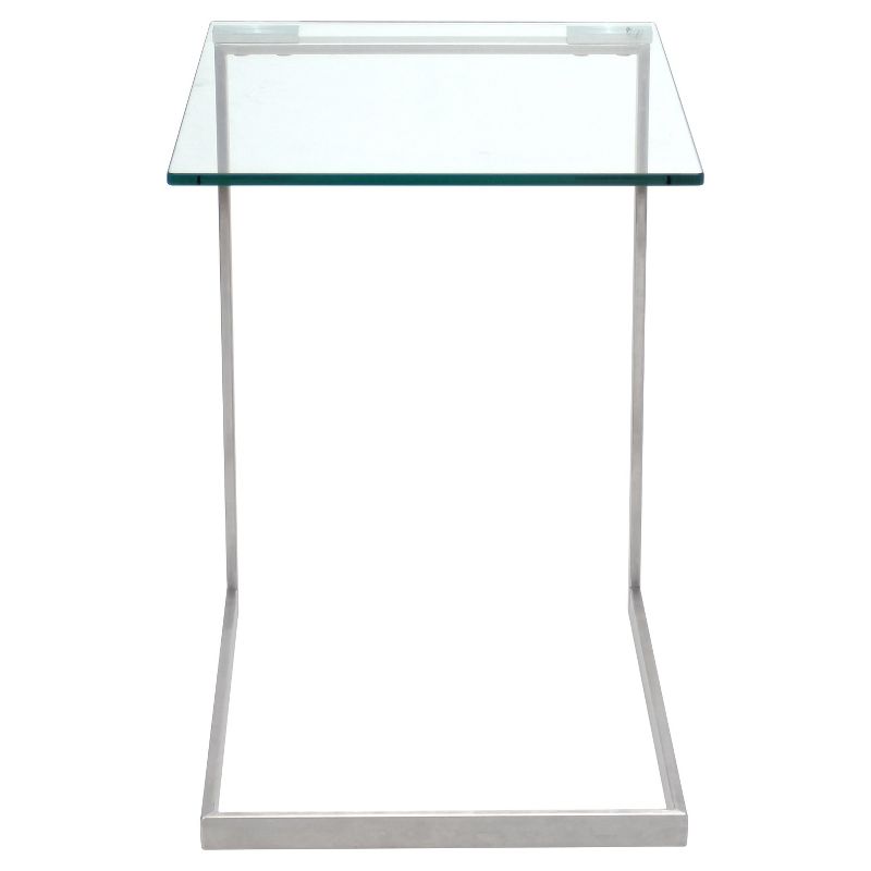 Zenn Glass End Table Clear - LumiSource, 4 of 7