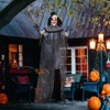 SEVOBAL Party Decorations and Accessories 6' Life Size Clown Animatronic with Motion and Sound Activation Quick Deflation, Black, 48.8"*7.1"*72" - 4 of 4