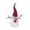 Transpac Polyester 24 in. Multicolor Christmas Plush Light Up Snowman Decor - 4 of 4