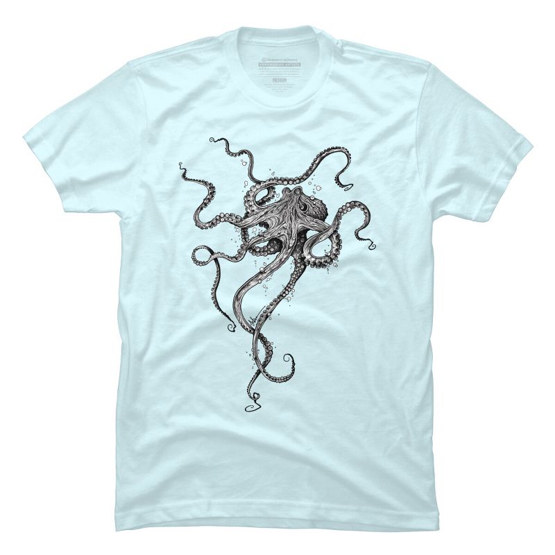 Men's Design By Humans Octopus By TAOJB T-Shirt, 1 of 4